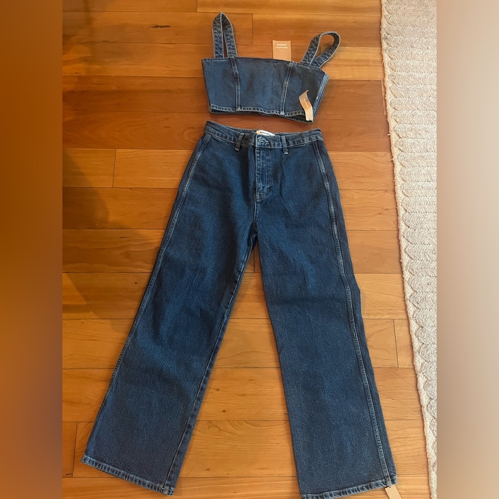 BRAND NEW REFORMATION JEAN SET